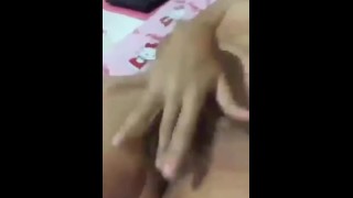Horny Cute Young Pinay Clean Pussy