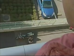 Japanese motorcycle girl