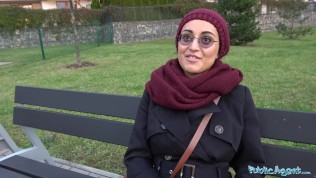 Public Agent Afghan beauty pays to fuck a big cock
