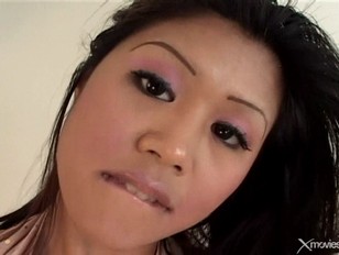 Asia gets her tight asian quim fucked hard